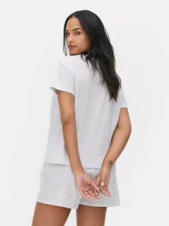 Komplet piżamowy z T-Shirtem i szortami