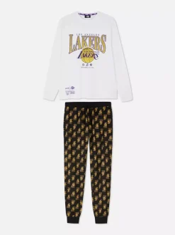 Komplet piżamy z motywem NBA LA Lakers