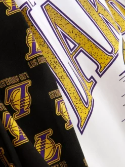 Komplet piżamy z motywem NBA LA Lakers