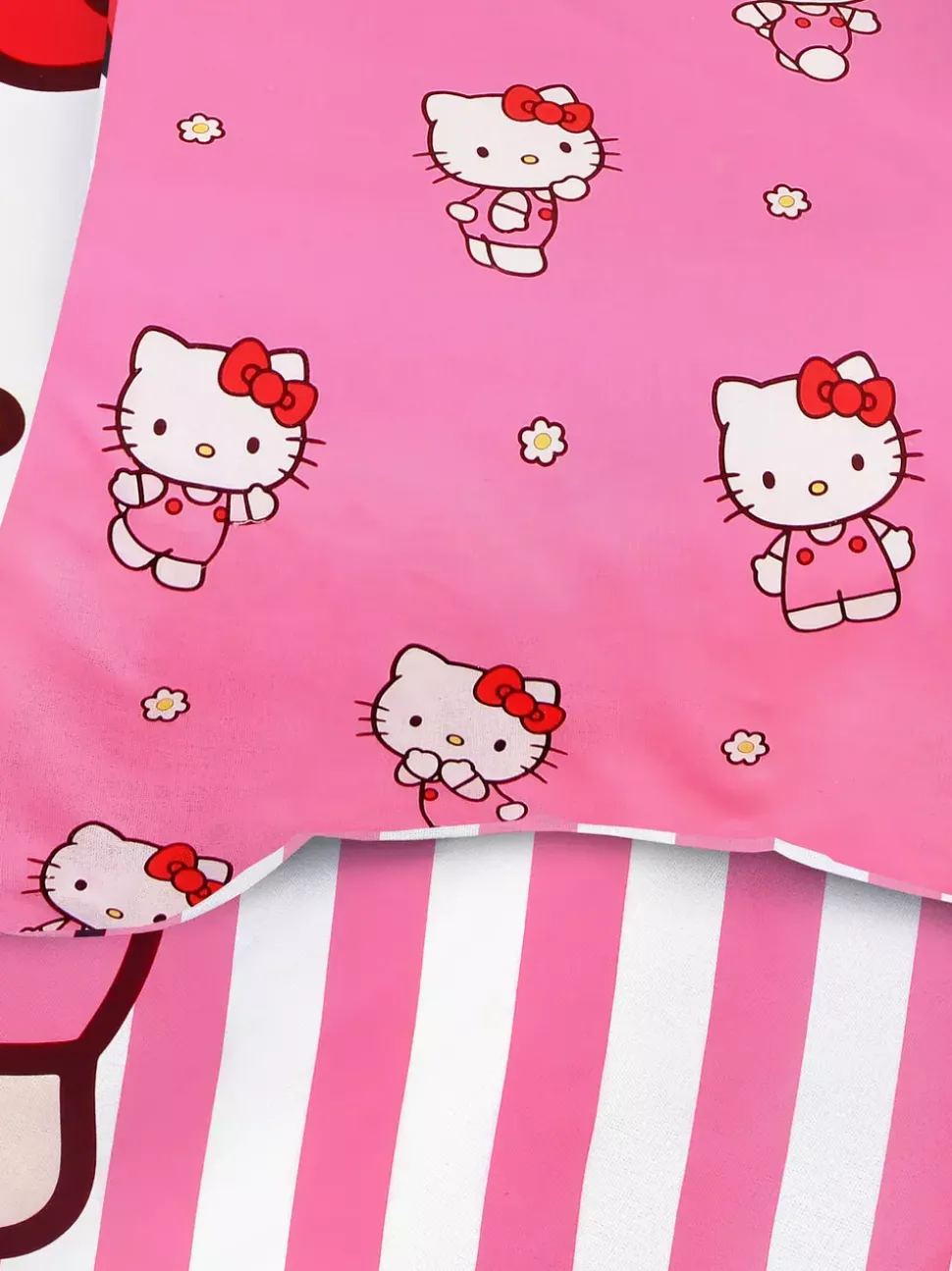 Komplet pościeli na łóżko jednoosobowe z Hello Kitty