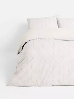 Komplet pościeli w romby na łóżko dwuosobowe