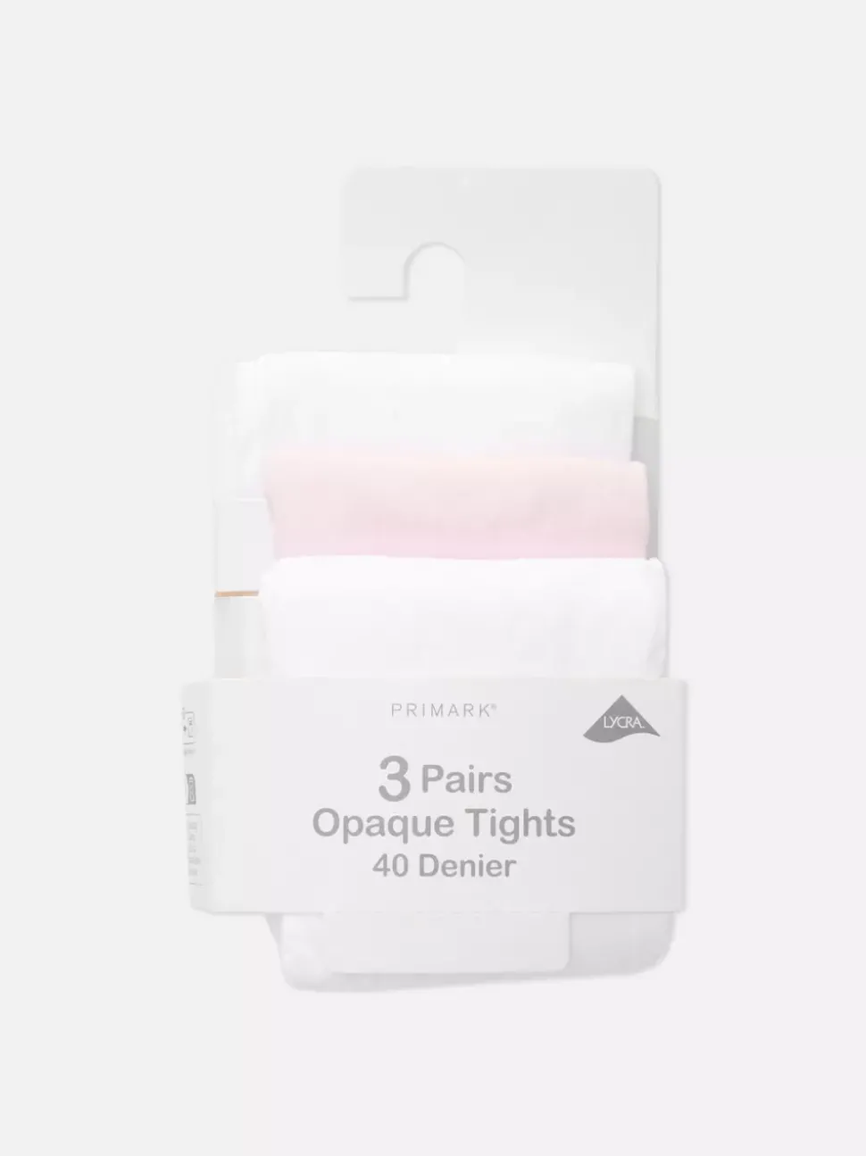 Komplet różnych kryjących rajstop 40 den, 3 pary