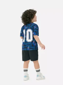 Komplet sportowy z T-shirtem i szortami