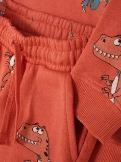 Komplet z bluzą i spodniami dresowymi ze sznurkiem