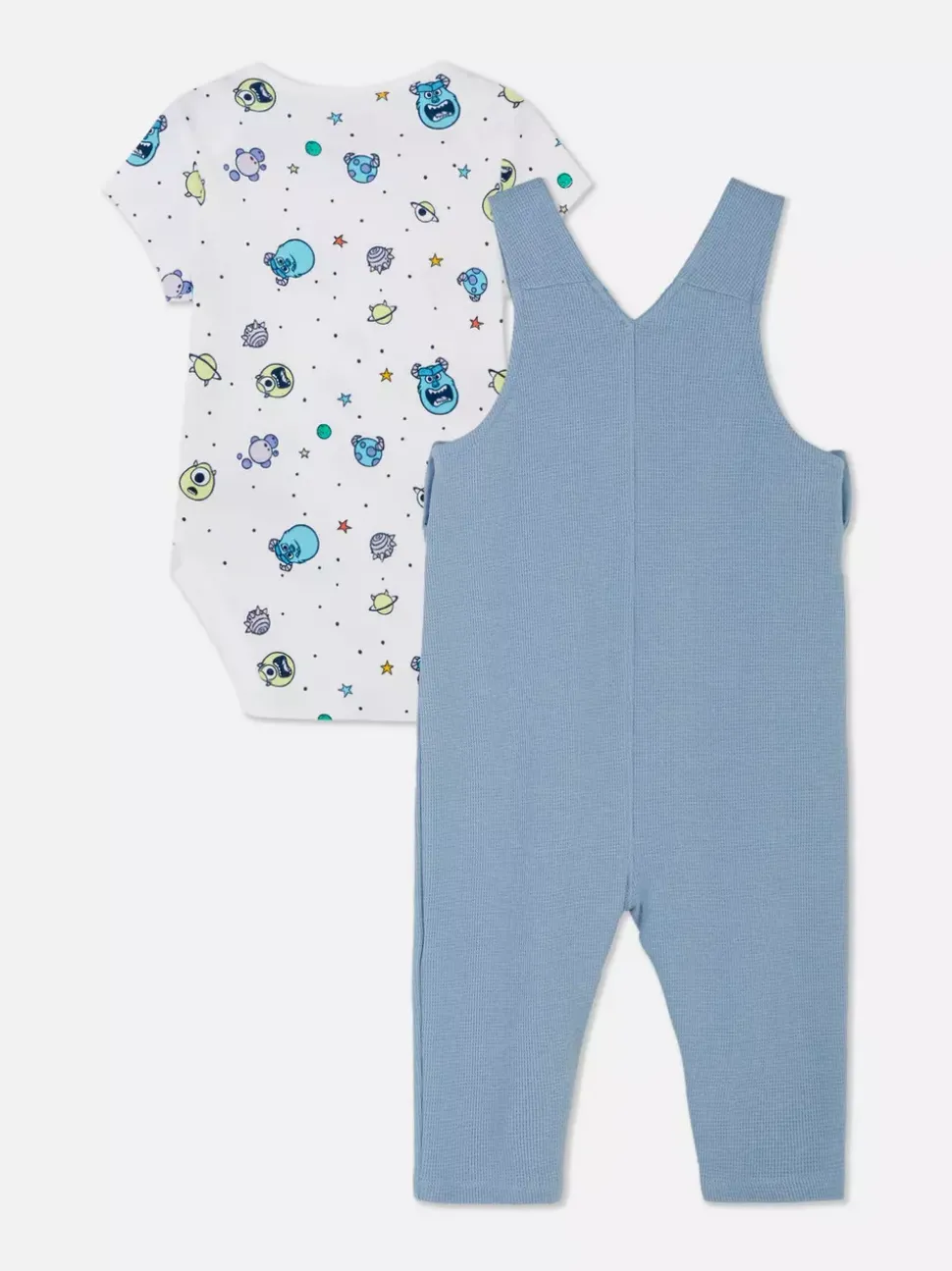 Komplet z body i ogrodniczkami z motywem Disneya