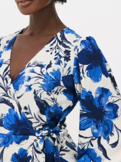 Kopertowa sukienka midi