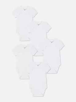 Kopertowe body dla noworodka, 5 szt.