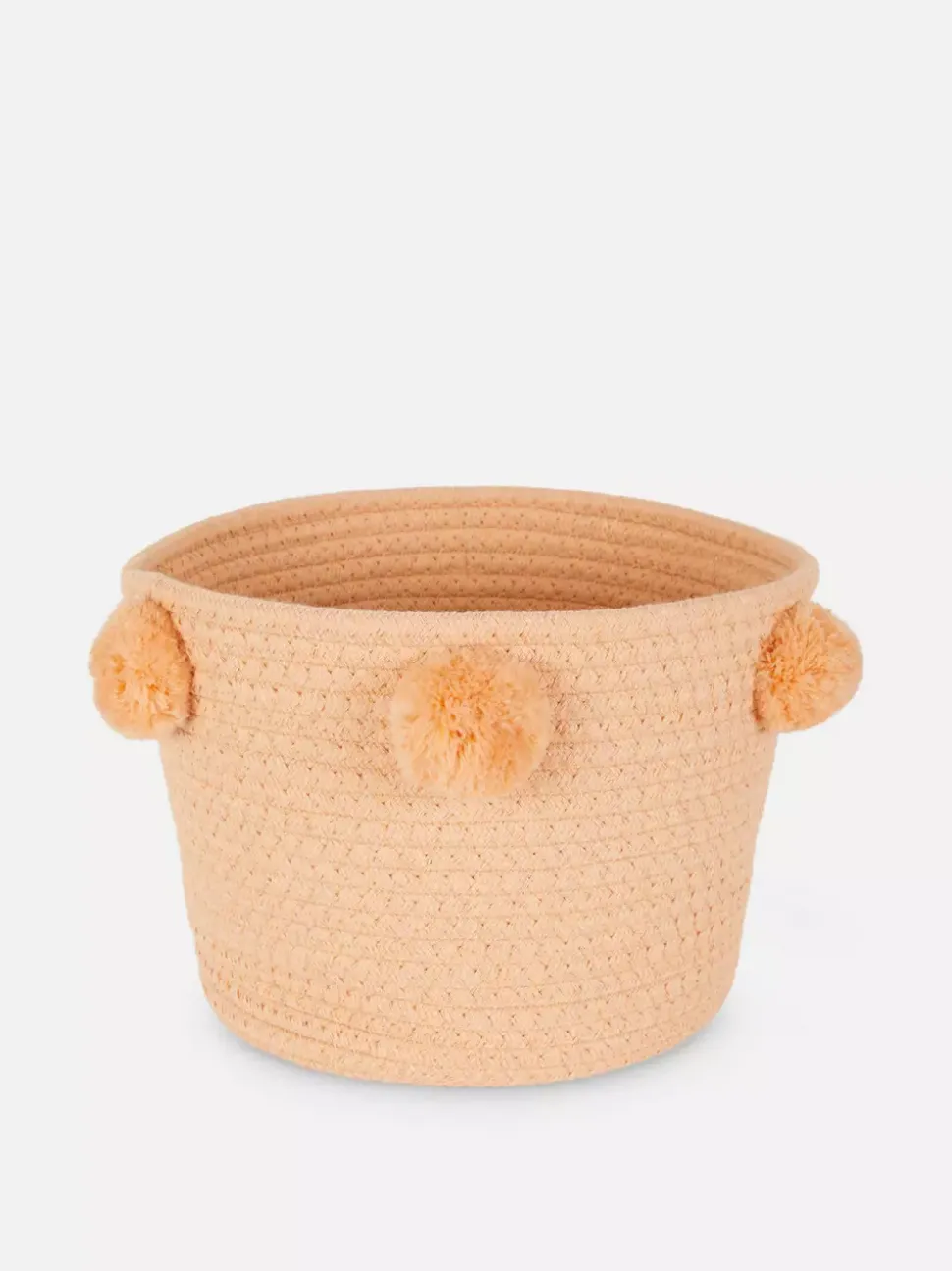 Kosz do przechowywania z pomponami