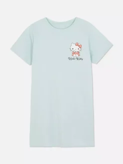 Koszula nocna z krótkim rękawem i motywem Hello Kitty