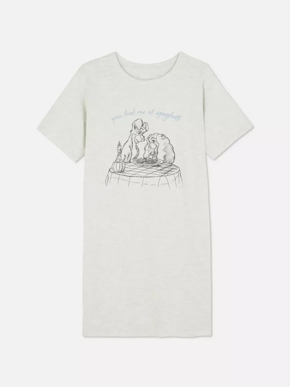 Koszula nocna z motywem Zakochanego kundla Disneya