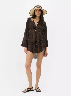 Koszula plażowa z nadrukiem