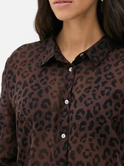 Koszula plażowa z nadrukiem