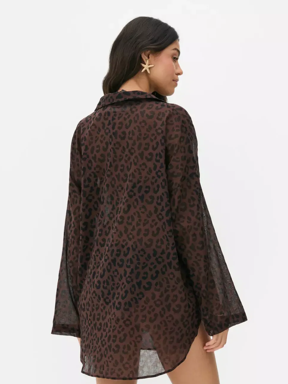 Koszula plażowa z nadrukiem