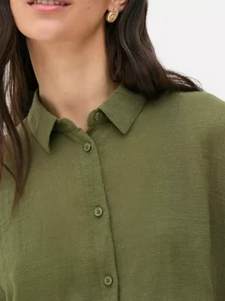 Koszula plażowa z zapięciem na guziki