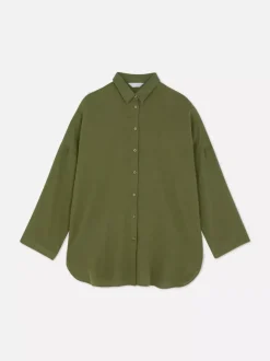 Koszula plażowa z zapięciem na guziki