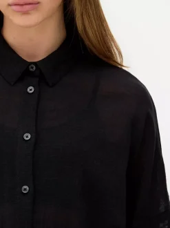 Koszula plażowa z zapięciem na guziki