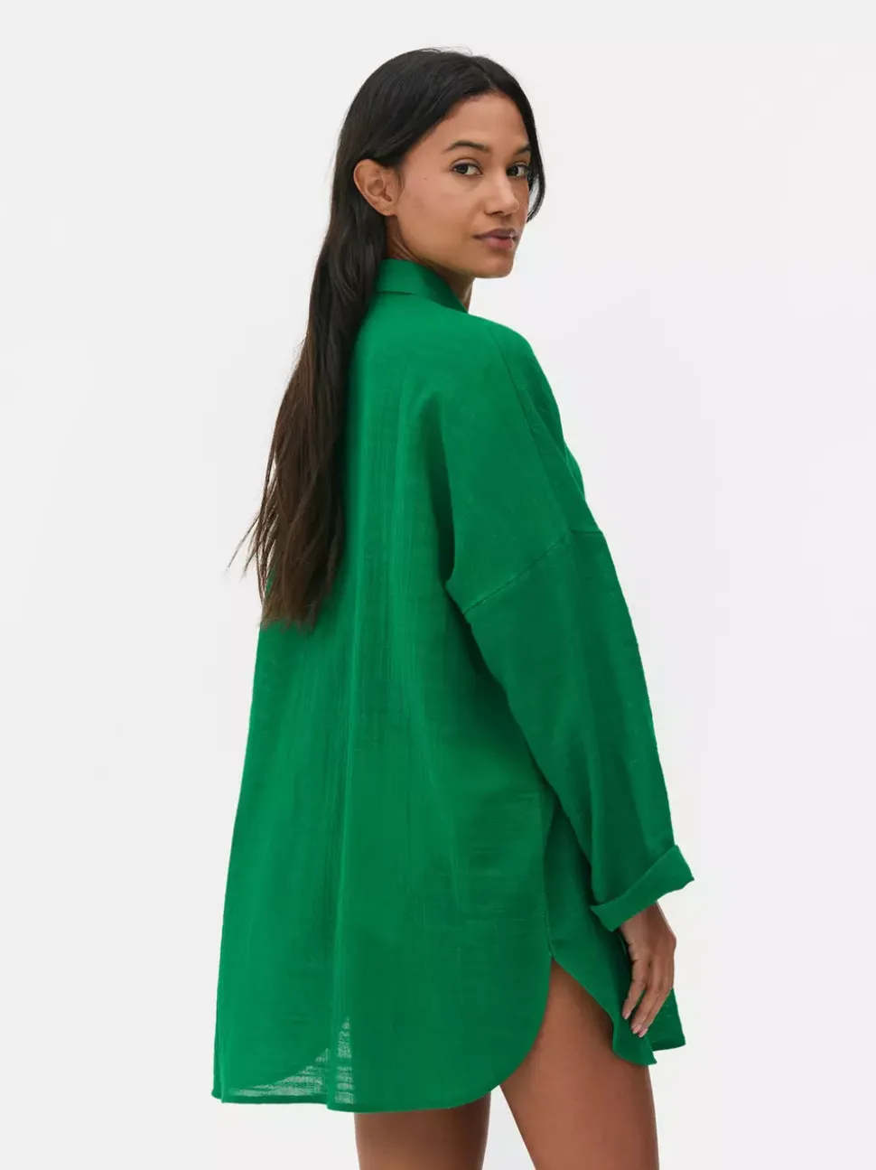 Koszula plażowa z zapięciem na guziki