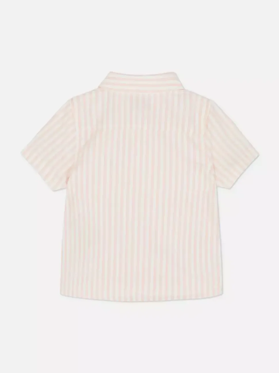 Koszula typu oxford w paski z krótkim rękawem