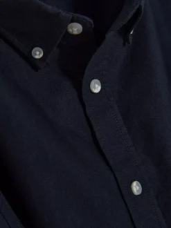 Koszula typu Oxford z długim rękawem