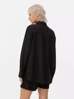 Koszula z mieszanki bawełny