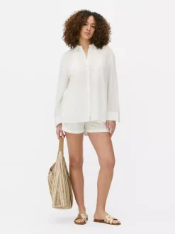 Koszula z mieszanki bawełny