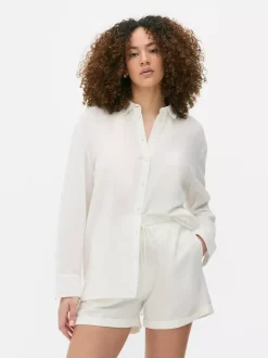 Koszula z mieszanki bawełny