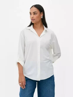 Koszula z otwartym kołnierzykiem