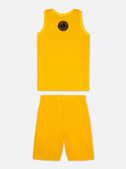 Koszulka bez rękawów i szorty NBA LA Lakers, zestaw