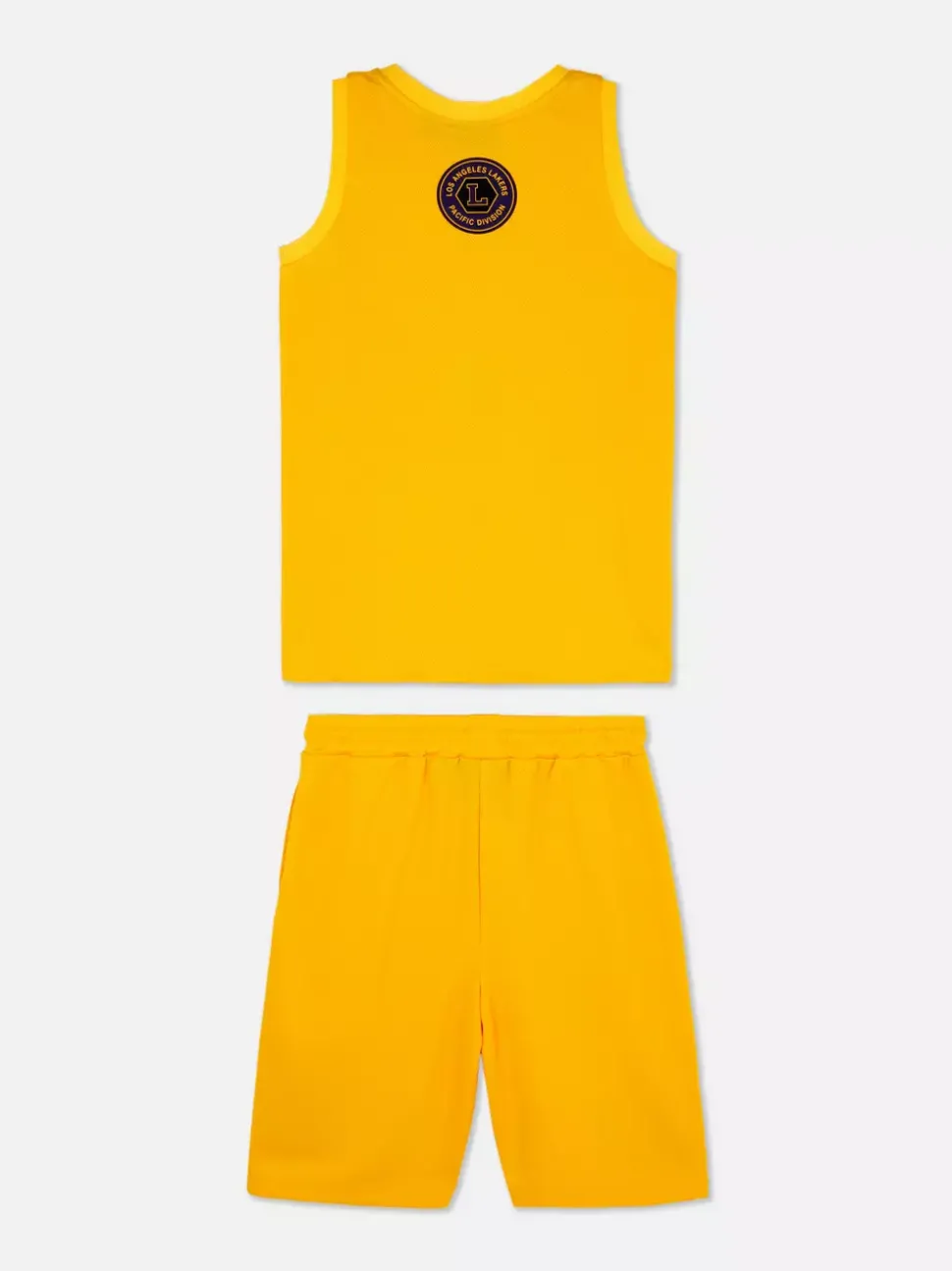 Koszulka bez rękawów i szorty NBA LA Lakers, zestaw