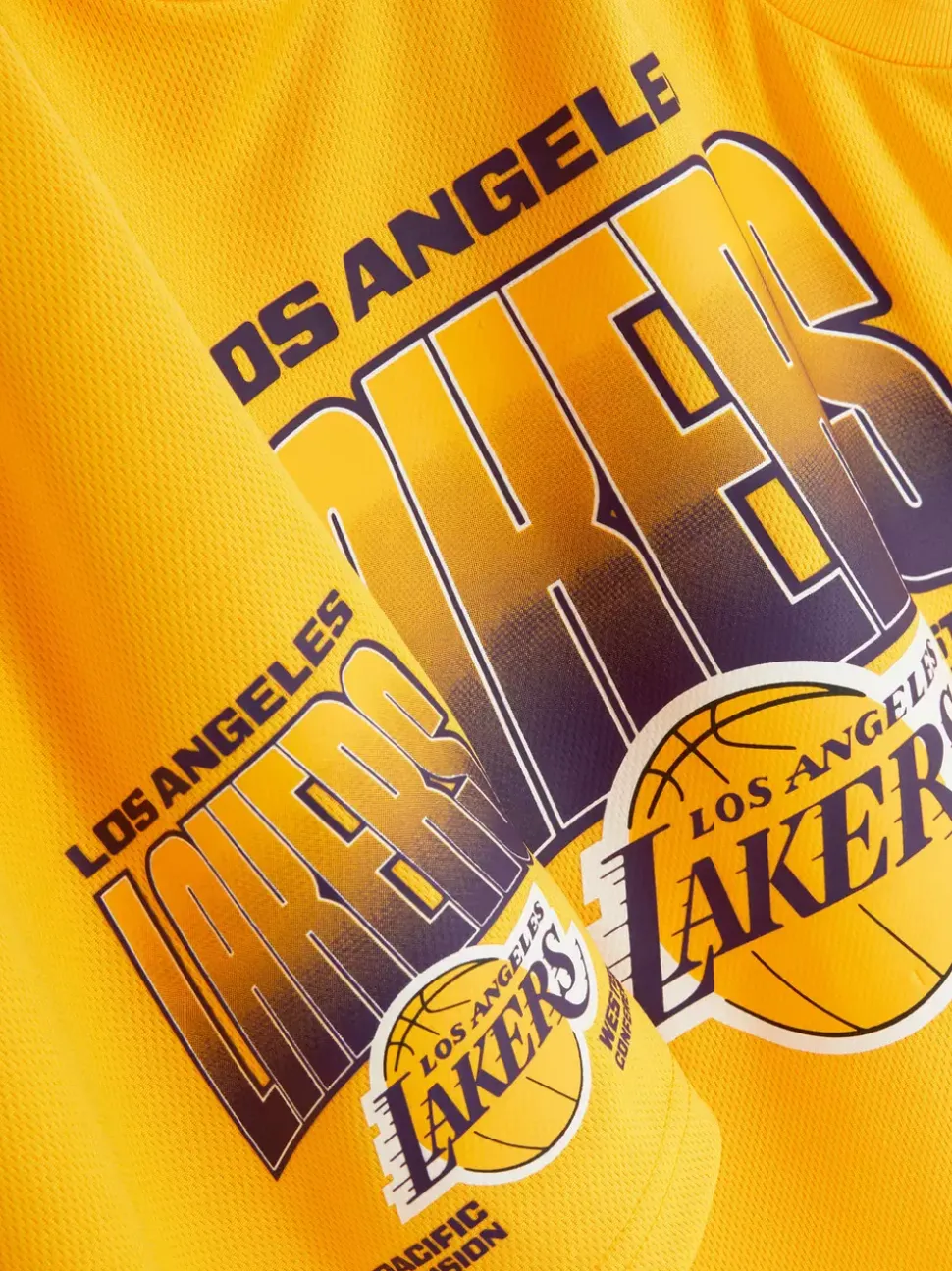 Koszulka bez rękawów i szorty NBA LA Lakers, zestaw