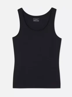 Koszulka bez rękawów z głębokim dekoltem