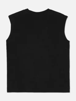 Koszulka bez rękawów z nadrukiem Billie Eilish