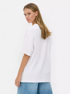 Koszulka oversize z napisem