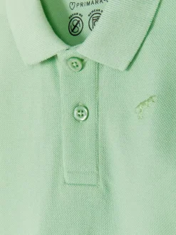 Koszulka polo z krótkim rękawem i haftem