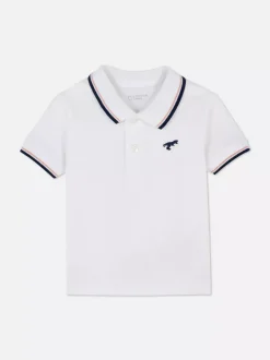 Koszulka polo z krótkim rękawem i haftem