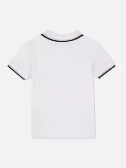 Koszulka polo z krótkim rękawem i haftem