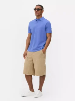 Koszulka polo z piki z krótkim rękawem