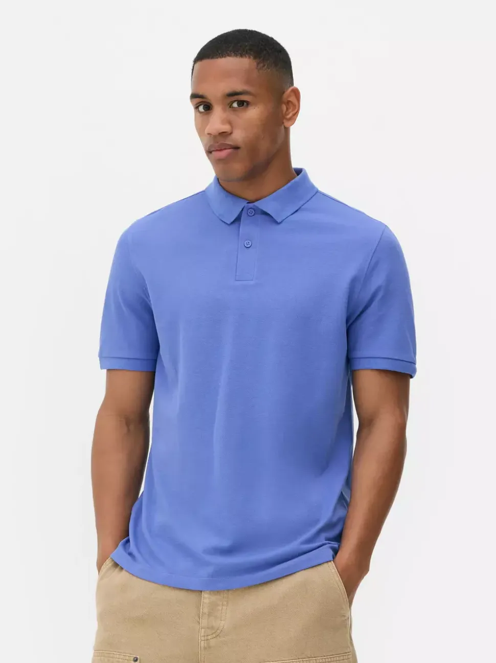 Koszulka polo z piki z krótkim rękawem