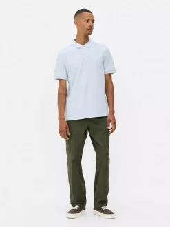 Koszulka polo z piki z krótkim rękawem