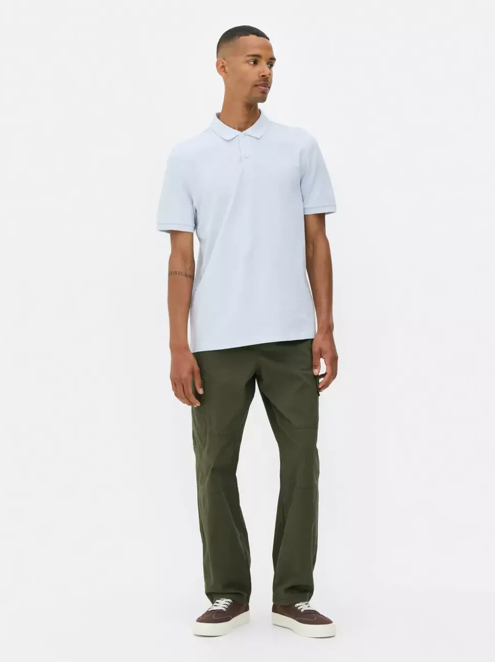 Koszulka polo z piki z krótkim rękawem