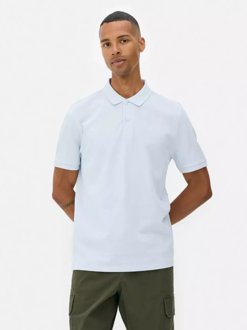 Koszulka polo z piki z krótkim rękawem