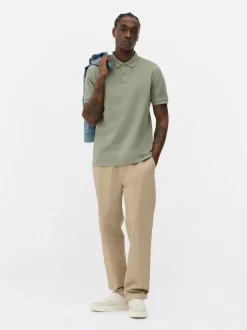 Koszulka polo z piki z krótkim rękawem