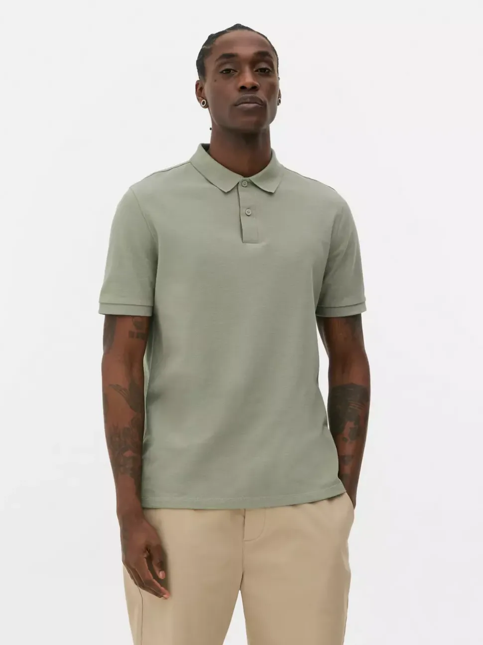 Koszulka polo z piki z krótkim rękawem