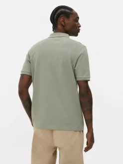 Koszulka polo z piki z krótkim rękawem