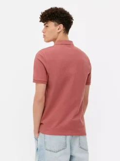 Koszulka polo z piki z krótkim rękawem