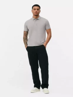 Koszulka polo z piki z krótkim rękawem