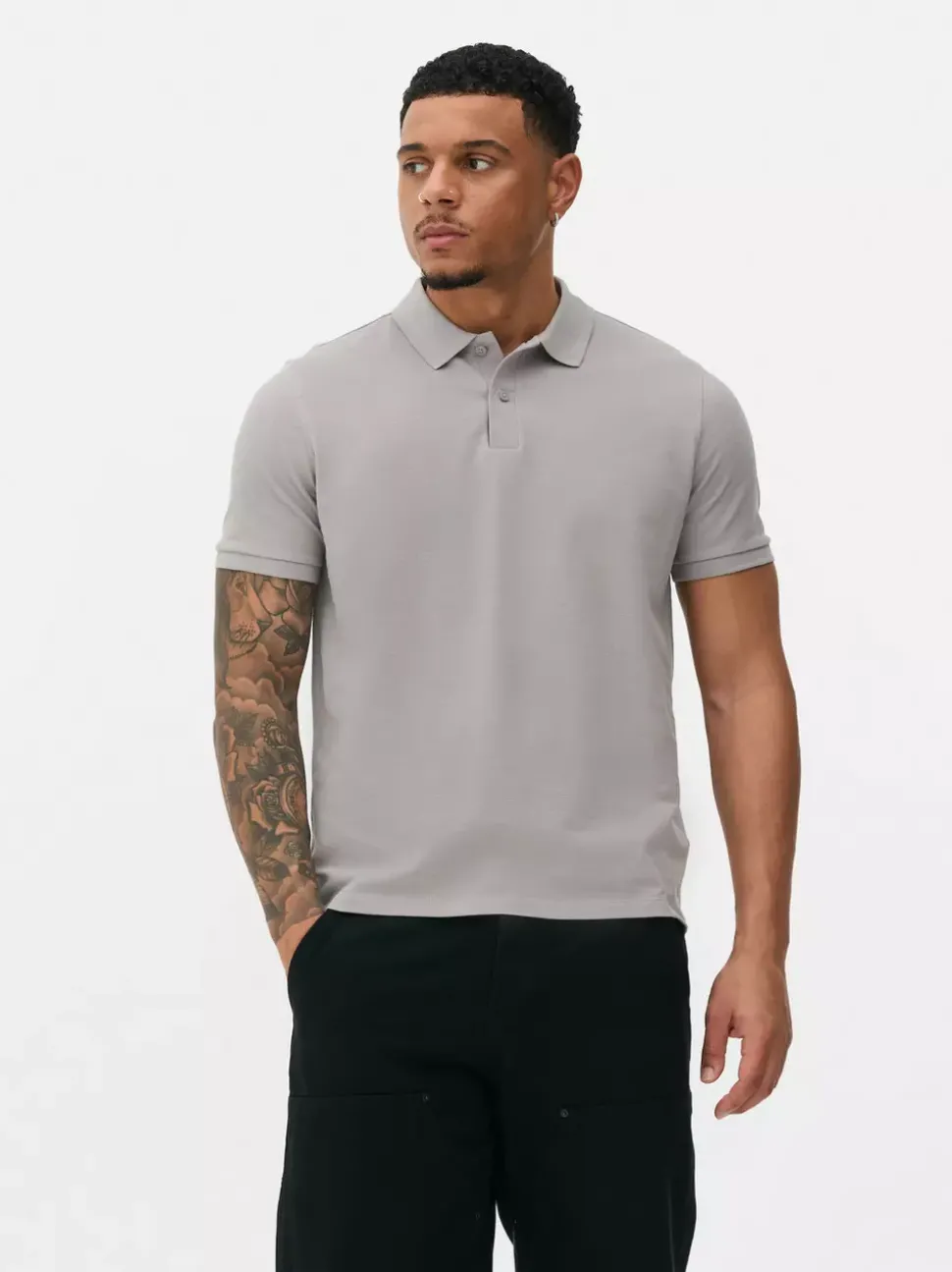 Koszulka polo z piki z krótkim rękawem