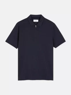 Koszulka polo z tkaniny seersucker