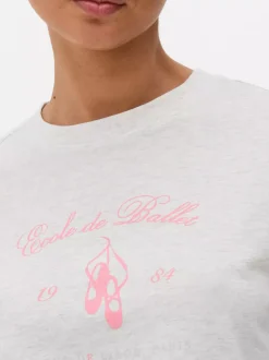 Koszulka z krótkim rękawem i nadrukiem