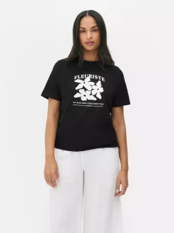 Koszulka z krótkim rękawem i nadrukiem